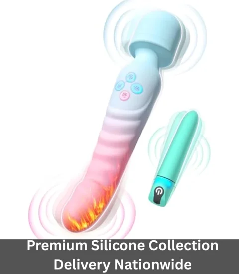 G Spot Heating Vibrator Wand & Bullet Set